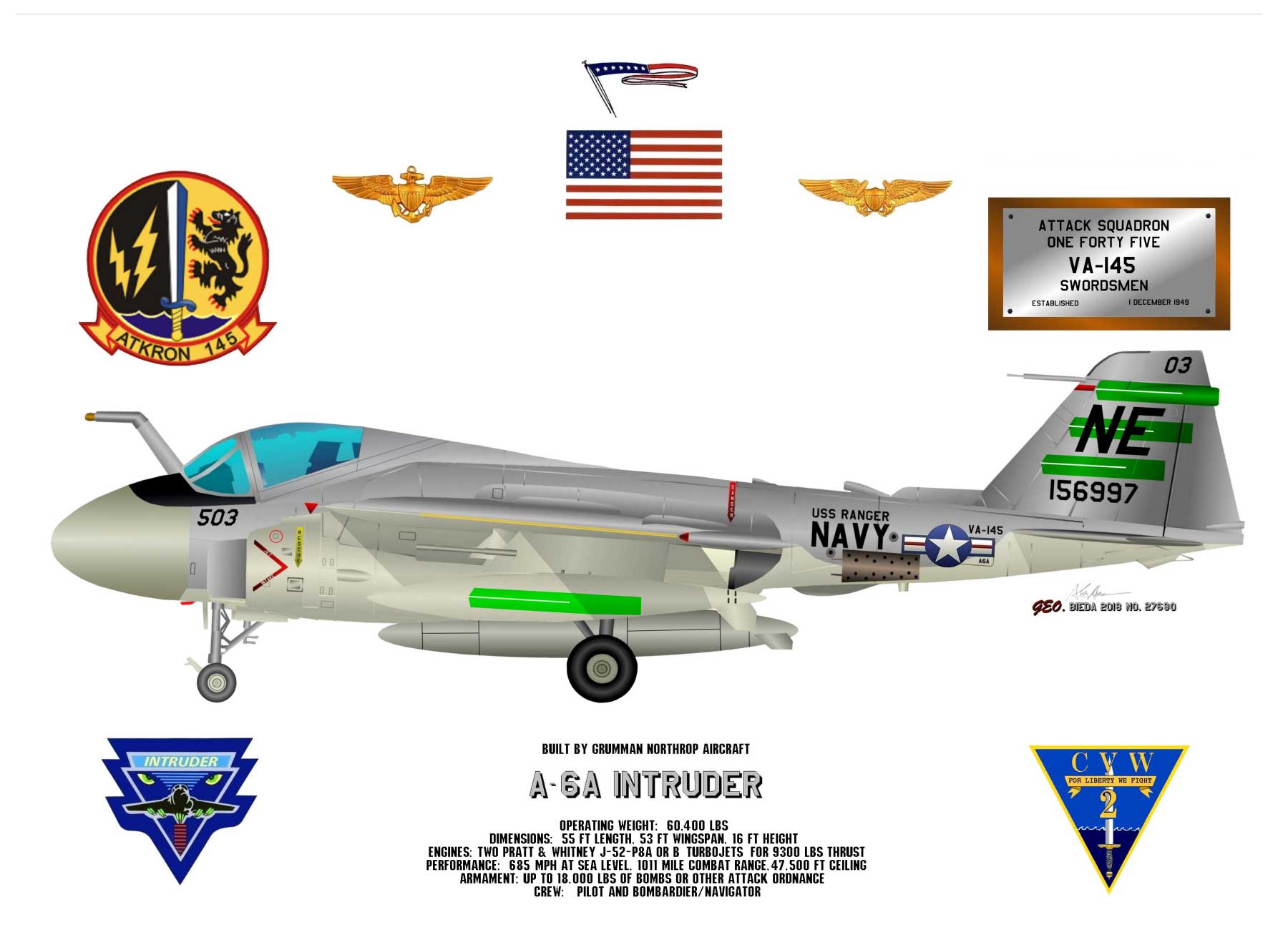 A-6 Intruder Emblems